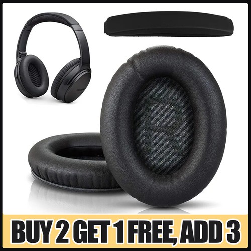 Black replacement ear pads - ear,