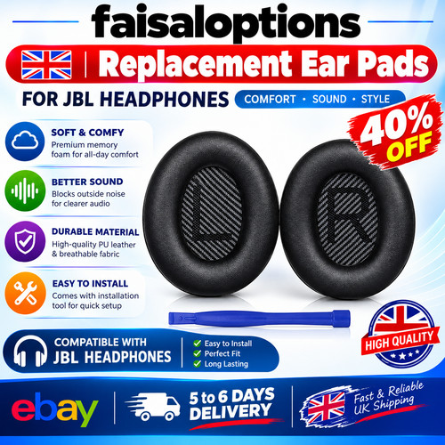 Bose replacement black ear - replacement,